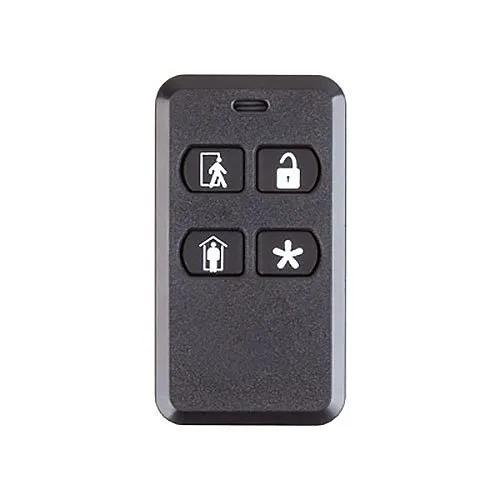2GIG KEY2-345 4-Button Key Fob Remote with Year Lithium Battery, Compatible with 2GIG Control Panels (KEY2)