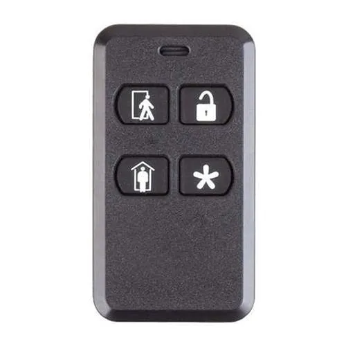 2GIG KEY2E-345 eSeries Encrypted 4-Button Key Ring Remote for 345 MHz Systems