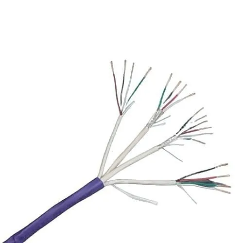 Paige 2S1680P6R1 Access Control Cable 18/4c, 22/3pr Shielded, 22/2c, 22/4c, Plenum, Yellow Jacket, 1000' Reel