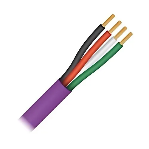 Paige 2U22048B1 22AWG Stranded Multi-Conductor Cable, Plenum Rated, 1000' Box, Purple