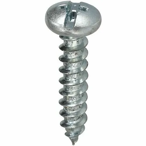 Dottie 2WS12114 Screw, #12 1-1/4" Phillips/Slotted Pan Head Sheet Metal Screw