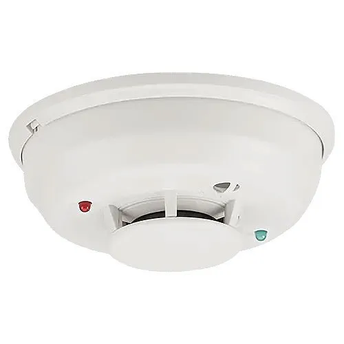 System Sensor 2WTA-B Photoelectric i3 Series Smoke Detector, 2-Wire with Thermal Sensor and Built-In Sounder, White