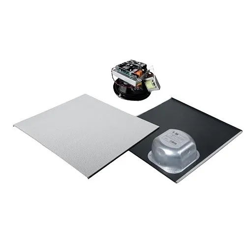 OWI 2X2VG-HDTR62 6.5" 2-Source Amplified Drop Ceiling Speakers on 2X2 Tile, 40W