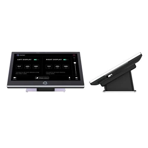 Kramer KT–2010WM 10" Wall Mount PoE Touch Panel, Black