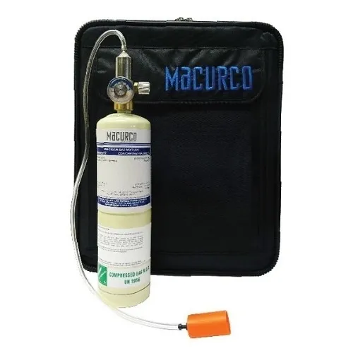 Macurco 30-0052-1120-1 Cal-Kit 5 Calibration Kit with Calibration Case, 2' Tygon Tubing, CD-CH Cal Hood, 0.2 LPM Regulator