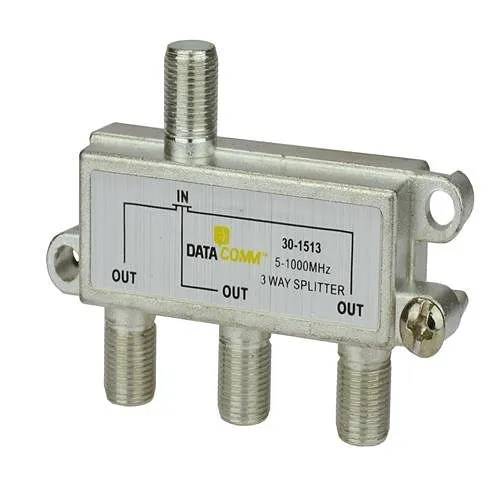 DataComm 30-1513 1.0 GHz 3-Way Splitter