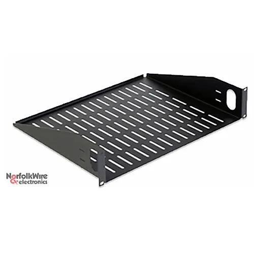 Kendall Howard 3000-1-103-02 2U 14.75" Vented Economy Rack Shelf
