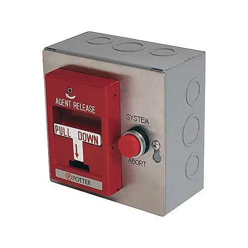 Potter MAS-R Red Agent Release Pull Station