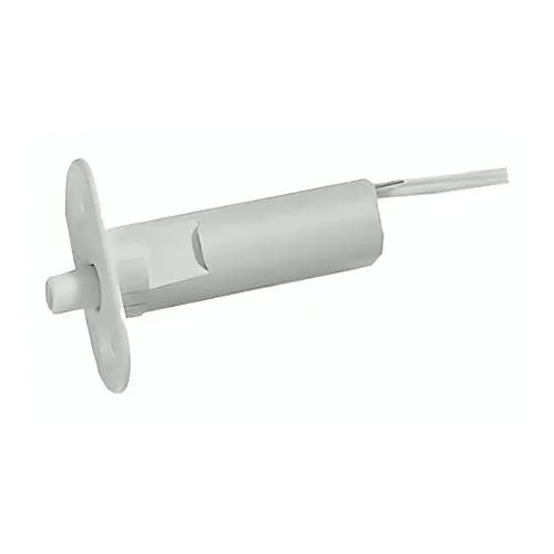 Jasco 3015-N Recessed Pin Plunger, Normally Open, 1/2", White