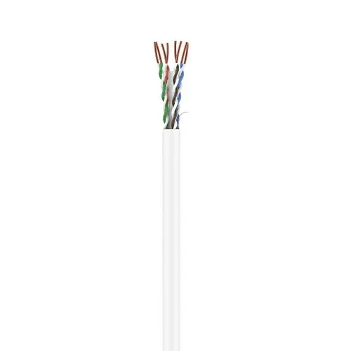 Proterial Cable 30183-8-WHY Category 6 Premium Enhanced Cable, UTP, Plenum