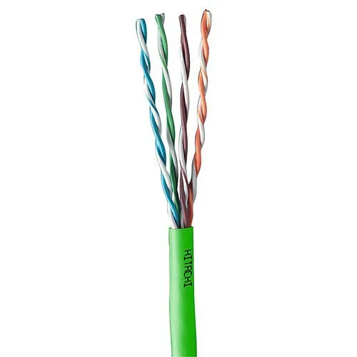 Proterial Cable 30237-8-GR2 CAT6 ECO Cable, 4-Pair, UTP, CMP, 1000' Reelex Box, Green