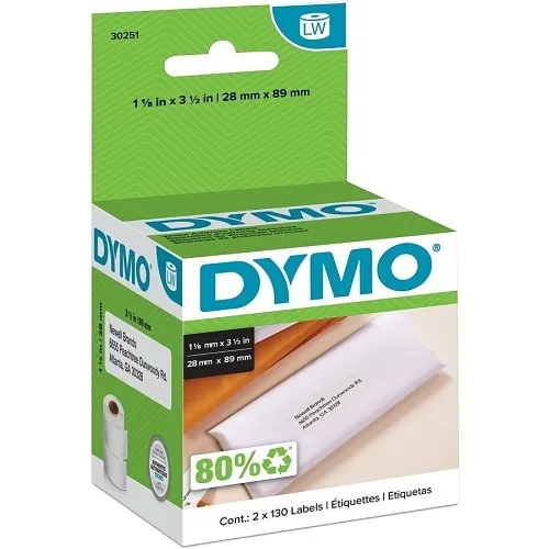 DYMO 30251 Self-Stick Address Labels for Label Printers