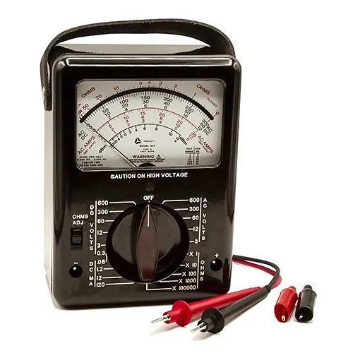Triplett 630 Analog Multimeter AC/DC 600V