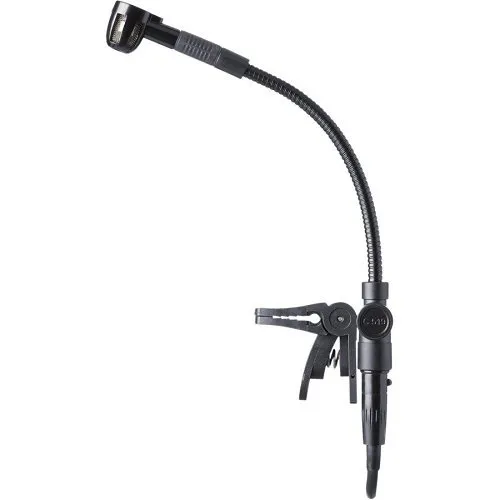 AKG 3065X00020 C519 ML Professional Miniature Clip-On Condenser Microphone with Mini XLR to Mini XLR Cable and A400 Adapter Plate