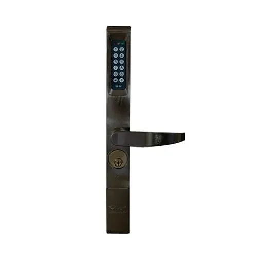 Adams Rite 3090-02-121 eForce -150 Keyless Entry, MS Deadlocks, Dark Bronze Anodized