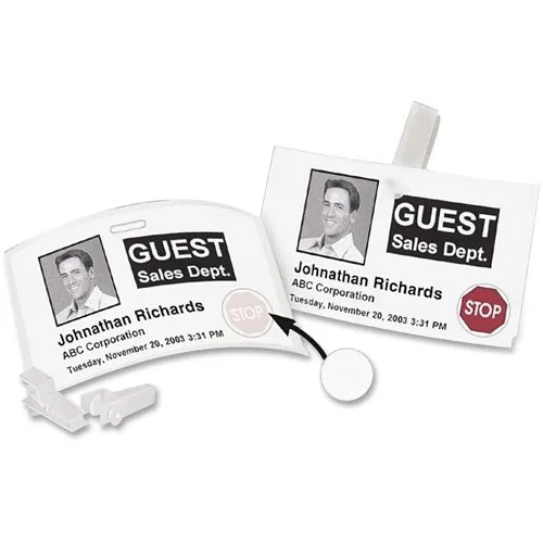 DYMO 30911 Labelwriter Time-Expire Name Badge Labels, 3.3" 3.3" 4.1", 250-Roll