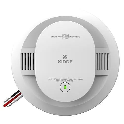 Kidde 30CUA10-V Combo Smoke + CO Alarm, Hardwired with 10-Year Backup Battery and Voice Alerts