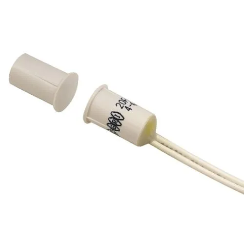 GRI 30RS-12-W 3/8" Miniature Recessed Switch Set, Standard Gap 1/2"+, Open Loop, Reed Form, 5W, White