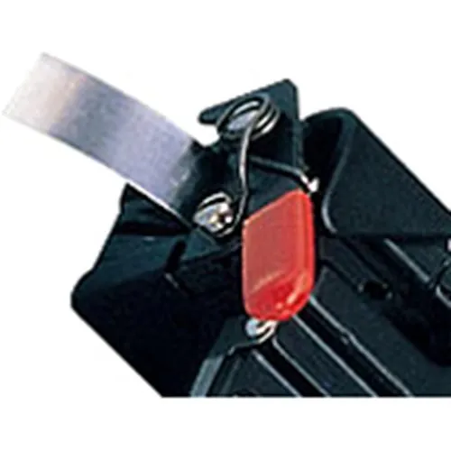 DYMO 310-00 Aluminum Non-Adhesive Labels, 1/2" x 16'