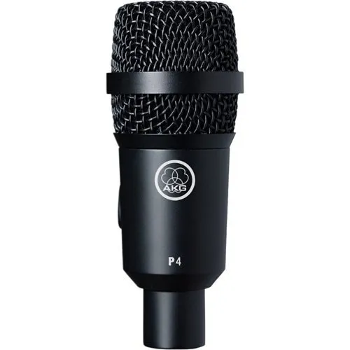 AKG 3100H00130 P4 High-Performance Dynamic Instrument Microphone