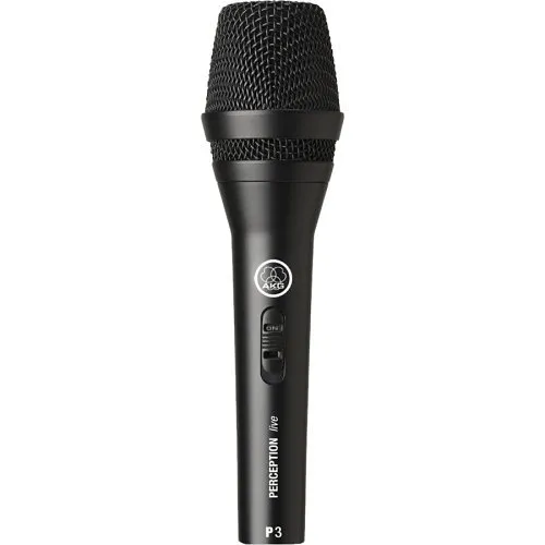 AKG P3 High-Performance Dynamic Microphone with On/Off Switch