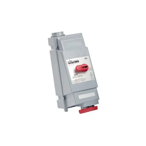 Leviton 3100MI7W N/F Mechanical Interlock Enclosure 100A, 2-Pole 3-Wire, 480V