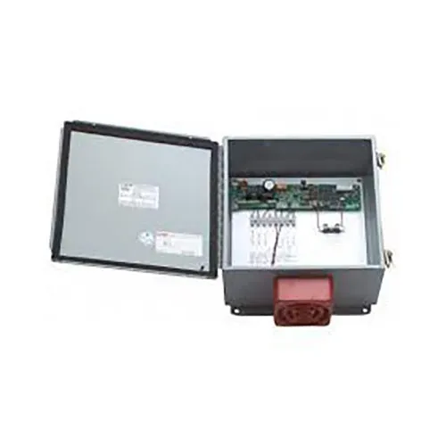 DynaLock 3101C-R Delay Egress Controller Mounted in 12"x12"x6" Weatherproof Enclosure with Mounted Alarm Horn