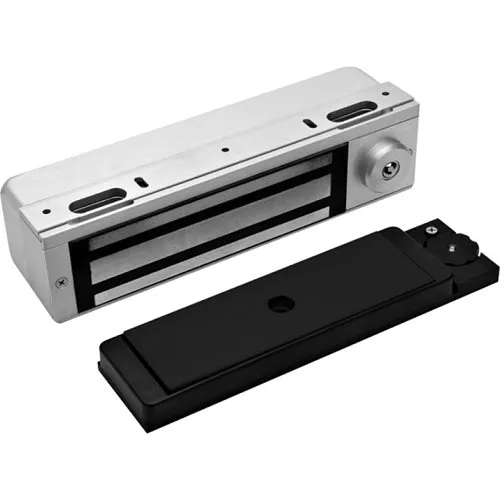 DynaLock 3101C-DSM 3101C Series Delay Egress Electromagnetic Lock for Single Outswing Door with Door Status Switch, Satin Aluminum