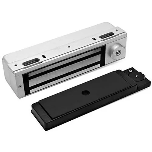 DynaLock 3101C 1500 lb Delayed Egress Single Lock, Satin Aluminum with Clear Anodize (Replaces 3101A, 3101B)