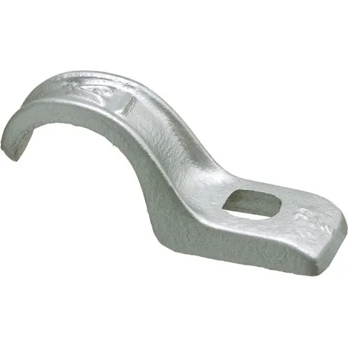 Arlington 3105 2" 1-Hole Malleable Strap for RIGID Conduit
