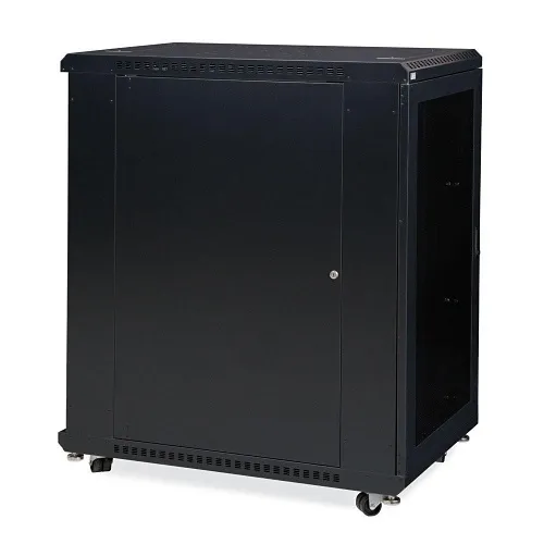 Kendall Howard 3107-3-001-22 22U 36" Vented Cabinet with Doors, 22U RS