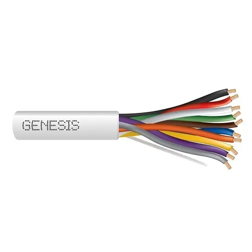 Genesis 31081112 22/10 Stranded Unshielded Cable, Plenum, CMP, FT6, 1000' (304.8 m) Pull Box, Natural