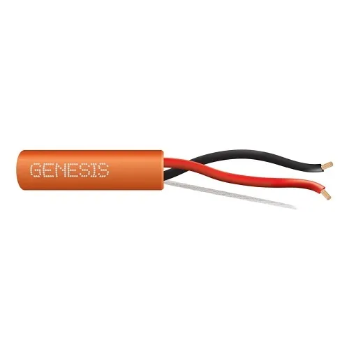 Genesis 31141103 18/2 Stranded Unshielded Cable, Plenum, CMP, FT6, 1000' (304.8 m) Pull Box, Orange