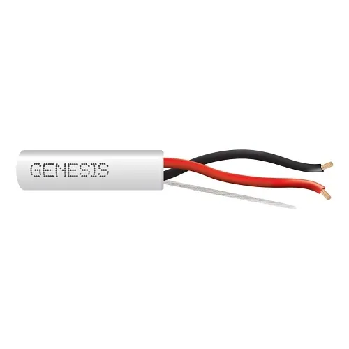 Genesis 31141112 18/2 Stranded Unshielded Cable, Plenum, CMP, FT6, 1000' (304.8 m) Pull Box, Natural