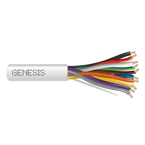 Genesis 31181012 18/10 Stranded Unshielded Cable, Plenum, CMP, FT6, 1000' (304.8 m) Reel, Natural