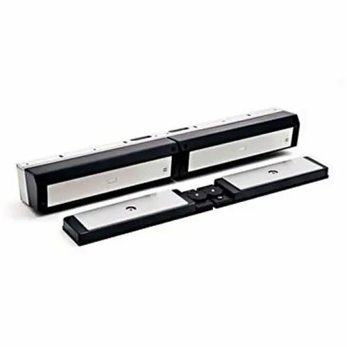 DynaLock 3121C-G2 Double Electromagnetic Lock Delayed Egress Outswing Gen 2, Satin Aluminum Clear Anodized