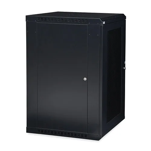 Kendall Howard 3142-3-001-18 LINIER Fixed Wall Mount Cabinet, Vented Door, 19", 250 lb