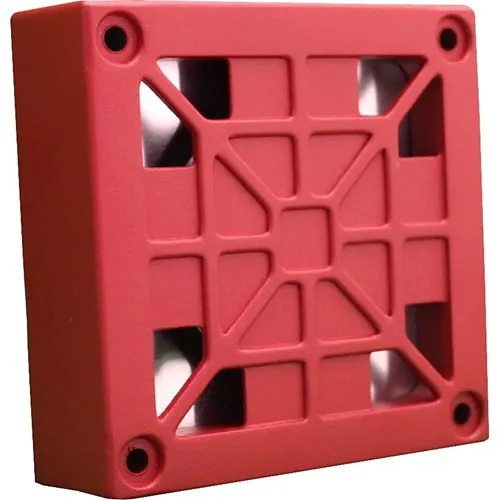 Eaton Wheelock 31T-115-R Horn, 115VAC, Semi Flush, Red