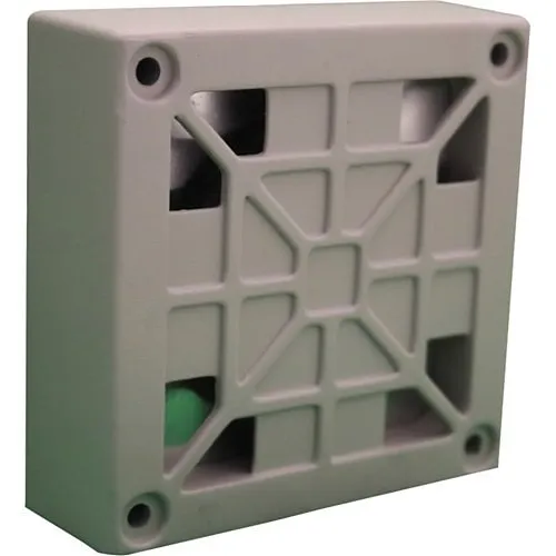 Eaton Wheelock 31T-115-S Horn, 115VAC, Semi Flush, Silver