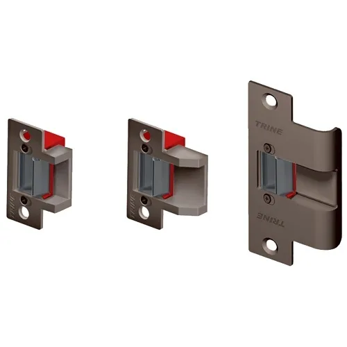 Trine 323478F-LC-DKBRZ Cylindrical Deadlatch Electric Strike, Dark Bronze Powder Coated