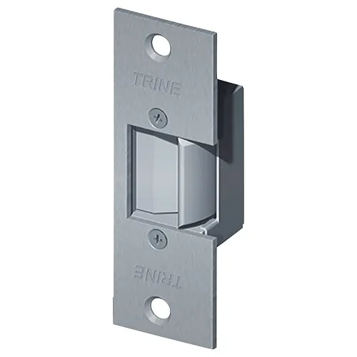 Trine 3234W-12DC-26D 3000 Series Electric Strike, 12VDC, Fail Secure, 3-3/4" x 1-1/4" Faceplate, Satin Chrome