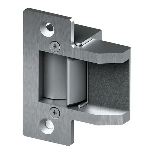 Trine 3234X-375-12DC-26D 3000 Series Electric Strike, 12VDC, Fail Secure, 2-3/4" x 1-1/8" Faceplate, 3/8" Extended Lip, Satin Chrome