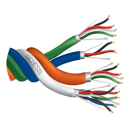 Genesis 32955099 22/6 Shielded + 22/4 Shielded + 22/2 Shielded + 18/4 Shielded Profusion Access Control Cable, Plenum, CMP, FT6, 500' (152.4 m) Reel, Unjacketed