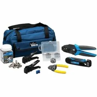 IDEAL 33-410 RF Coax Crimp and Compression Kit