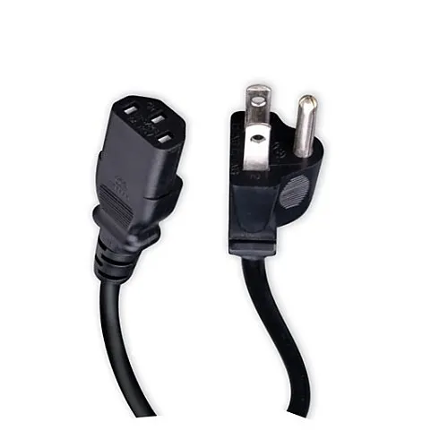 Vanco 330007X Power Cord 3C/18AWG SVT 6'