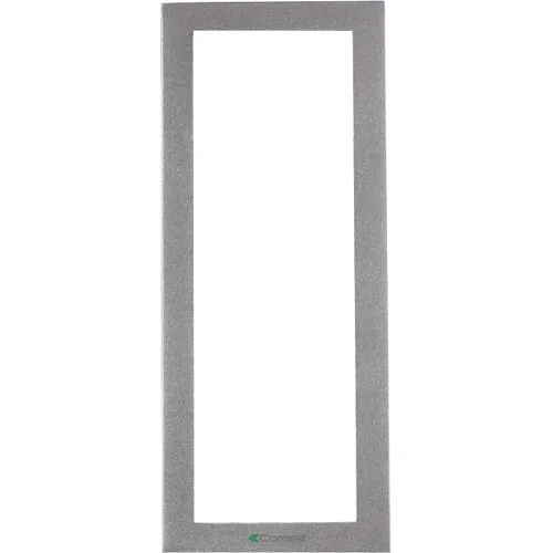 Comelit 3311/3S Ikall Series Module-Holder Frame Complete with Cornice for Module, Silver