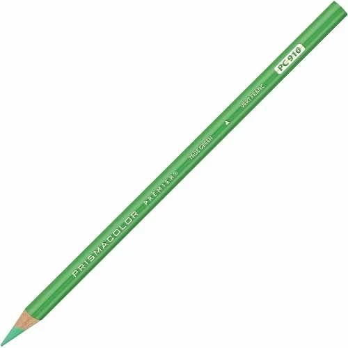 Prismacolor 3341 Premier Soft Core Colored Pencil, 910 True Green