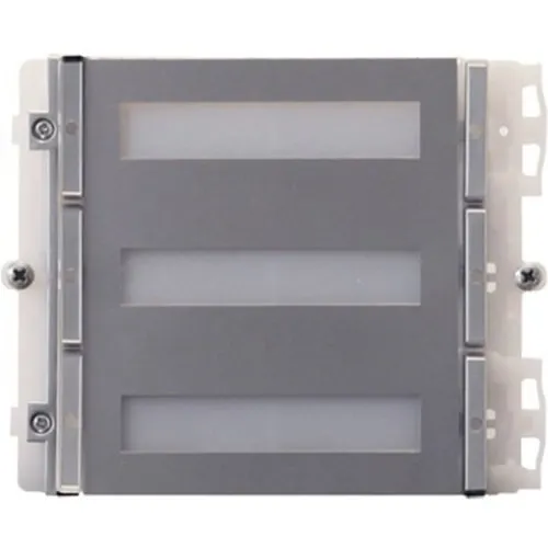 Comelit 33436M Ikall Series 6-Button Metal Module for Simplebus and VIP System