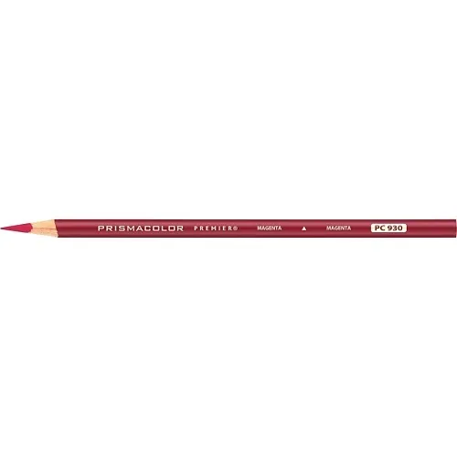 Prismacolor 3358 Premier Soft Core Colored Pencil, 930 Magenta