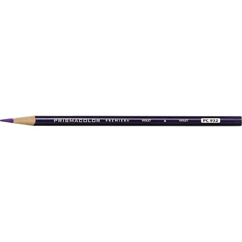 Prismacolor 3360 Premier Soft Core Colored Pencil, 932 Violet